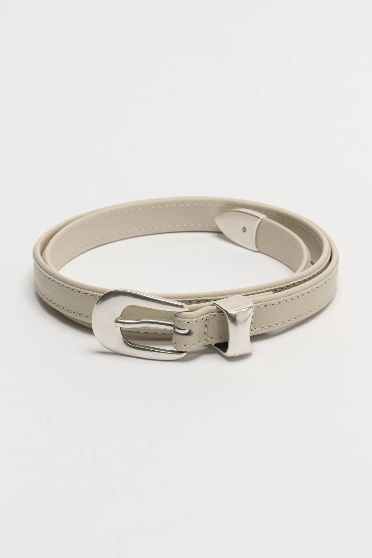 Clearance Our Legacy 2 Cm Belt White