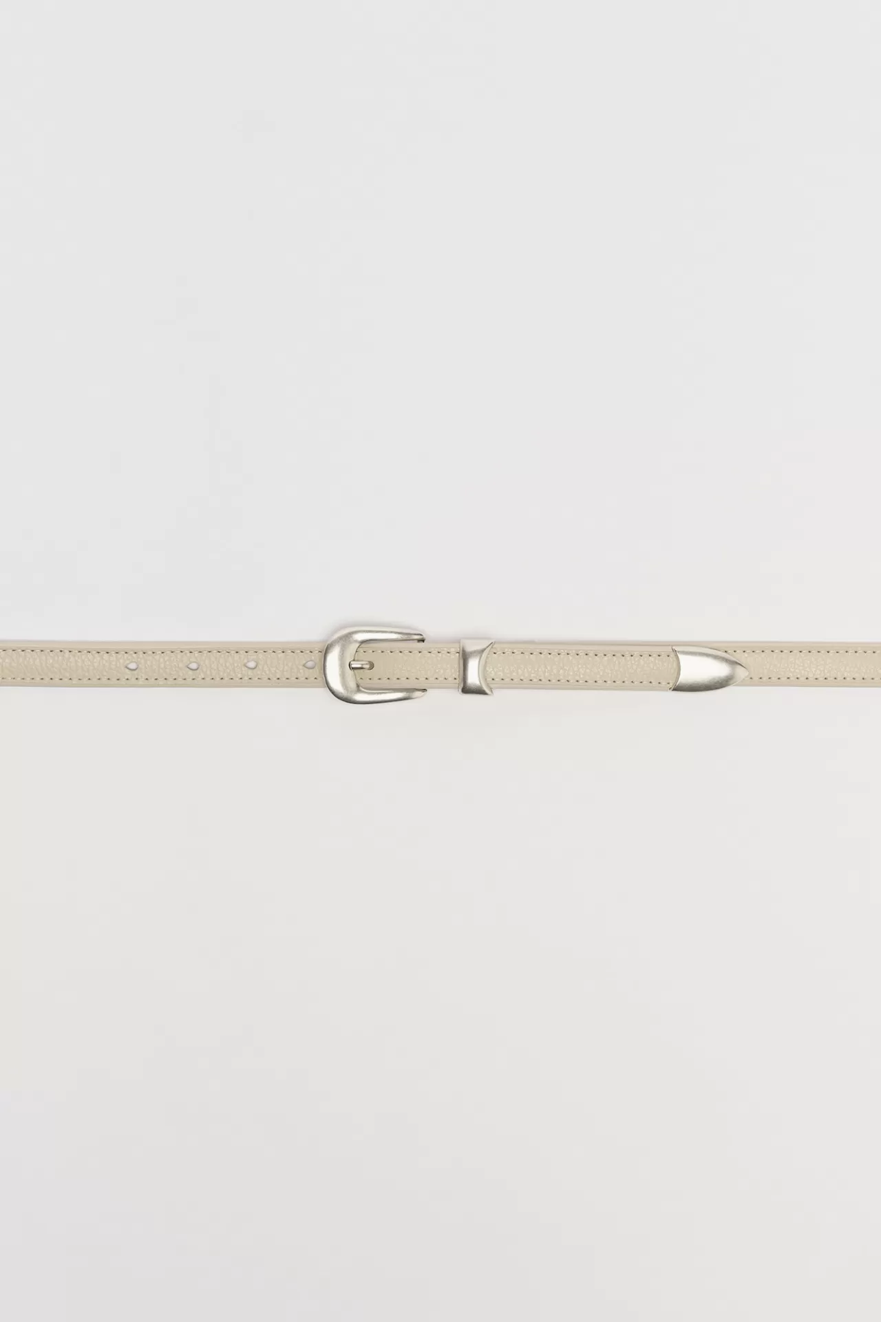 Clearance Our Legacy 2 Cm Belt White