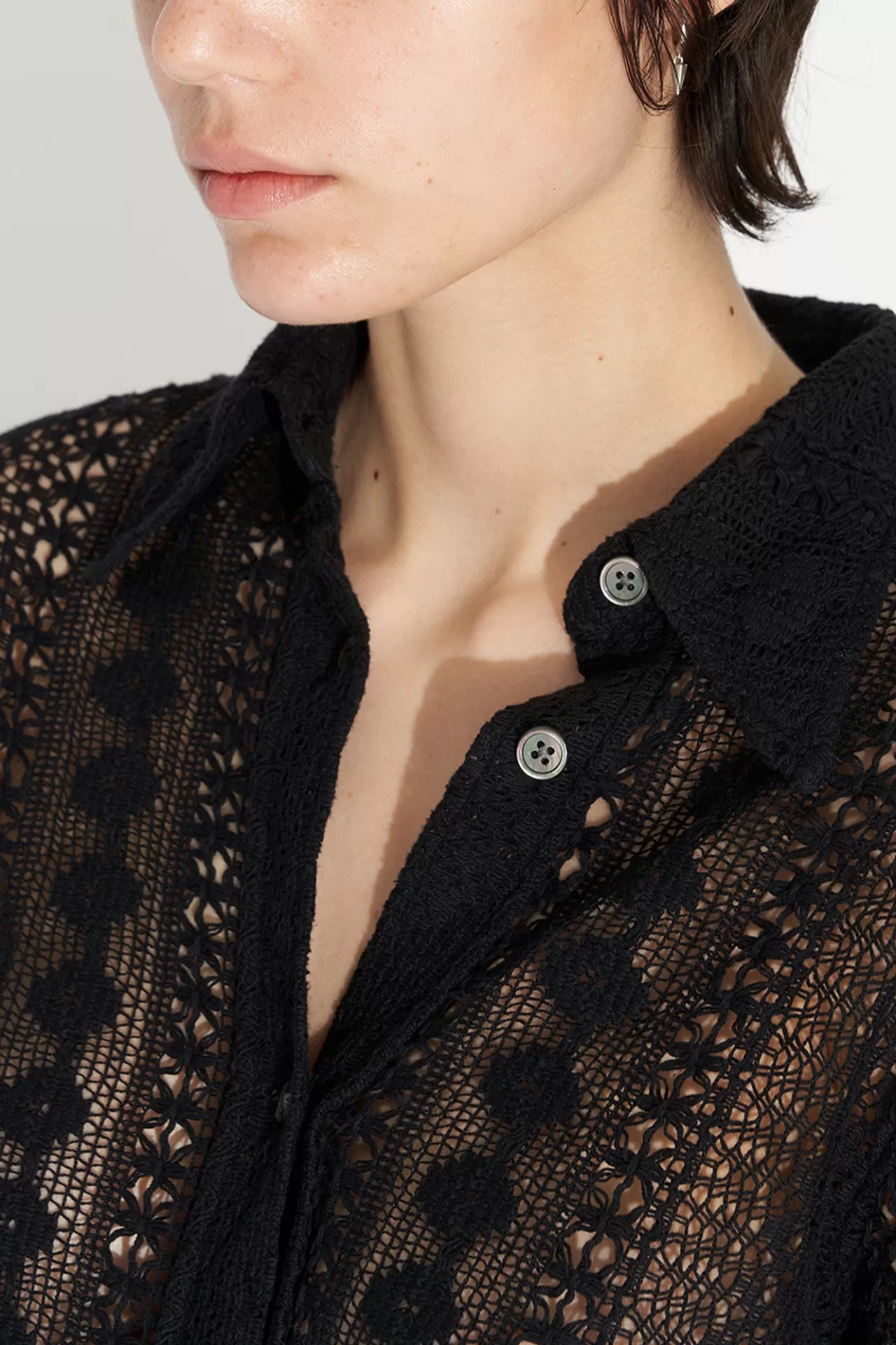 Flash Sale Our Legacy 70S Line Shirt Black