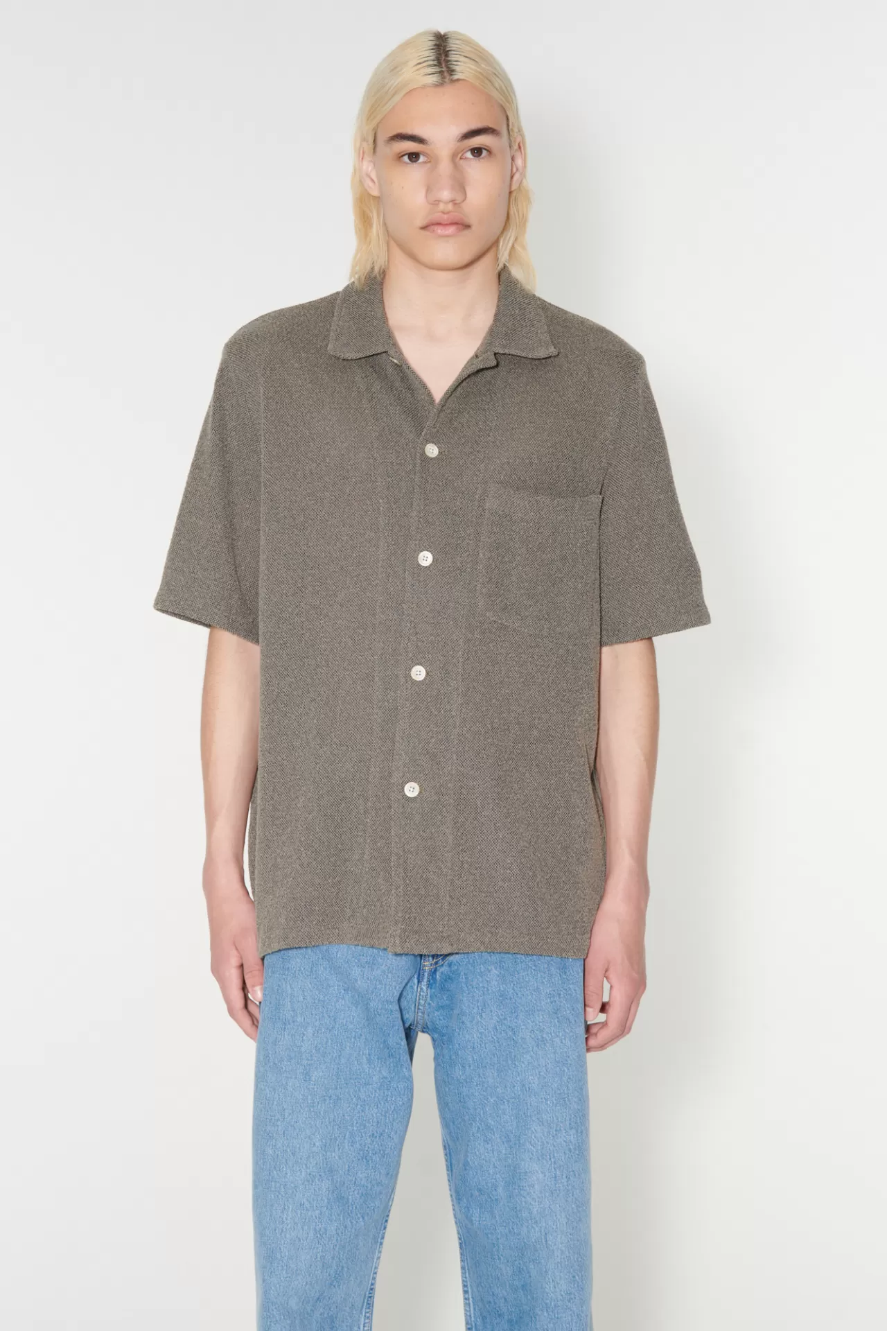 Discount Our Legacy Box Shirt Shortsleeve Dark Olive