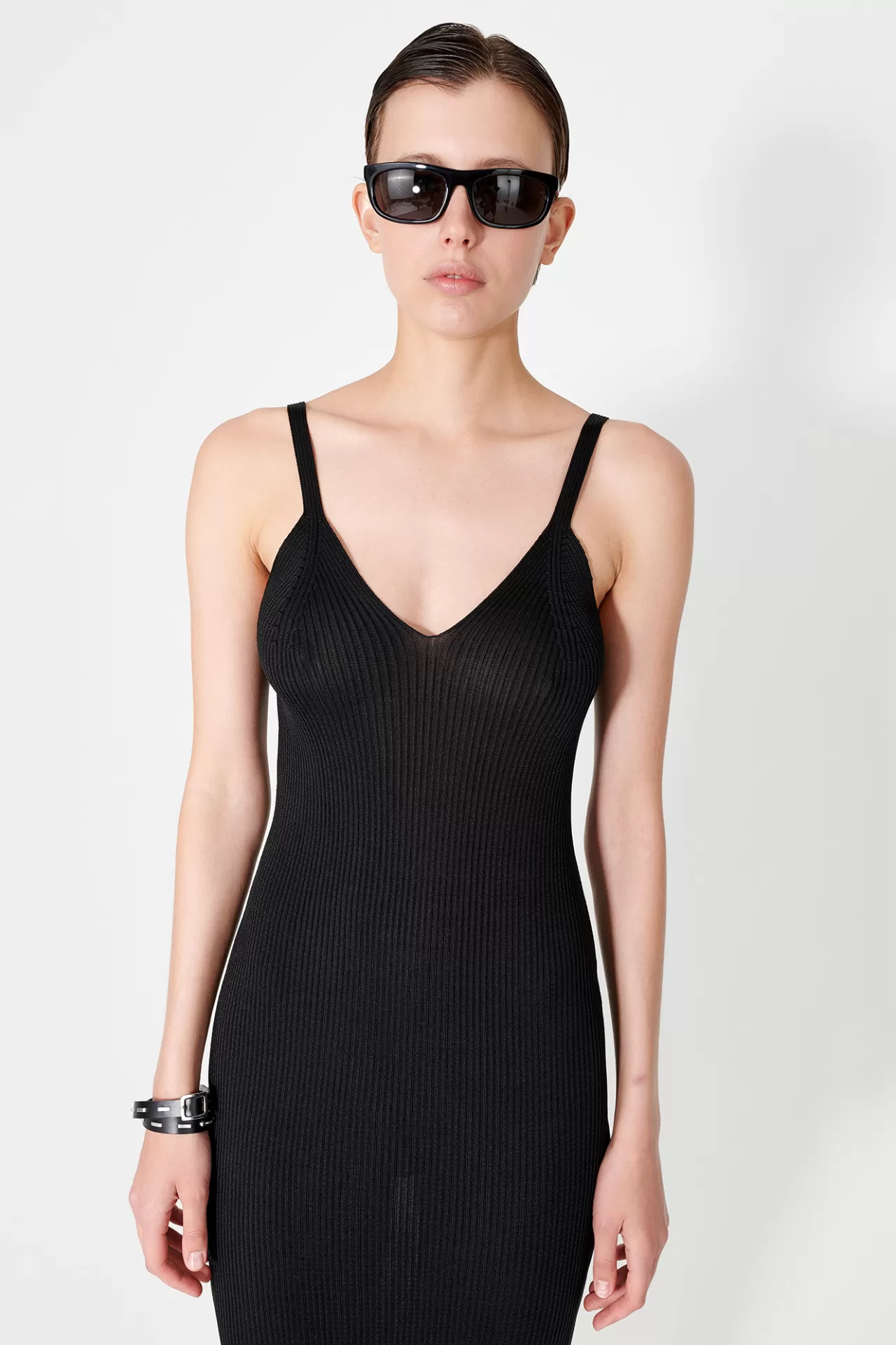 Store Our Legacy Knitted Singlet Dress Black