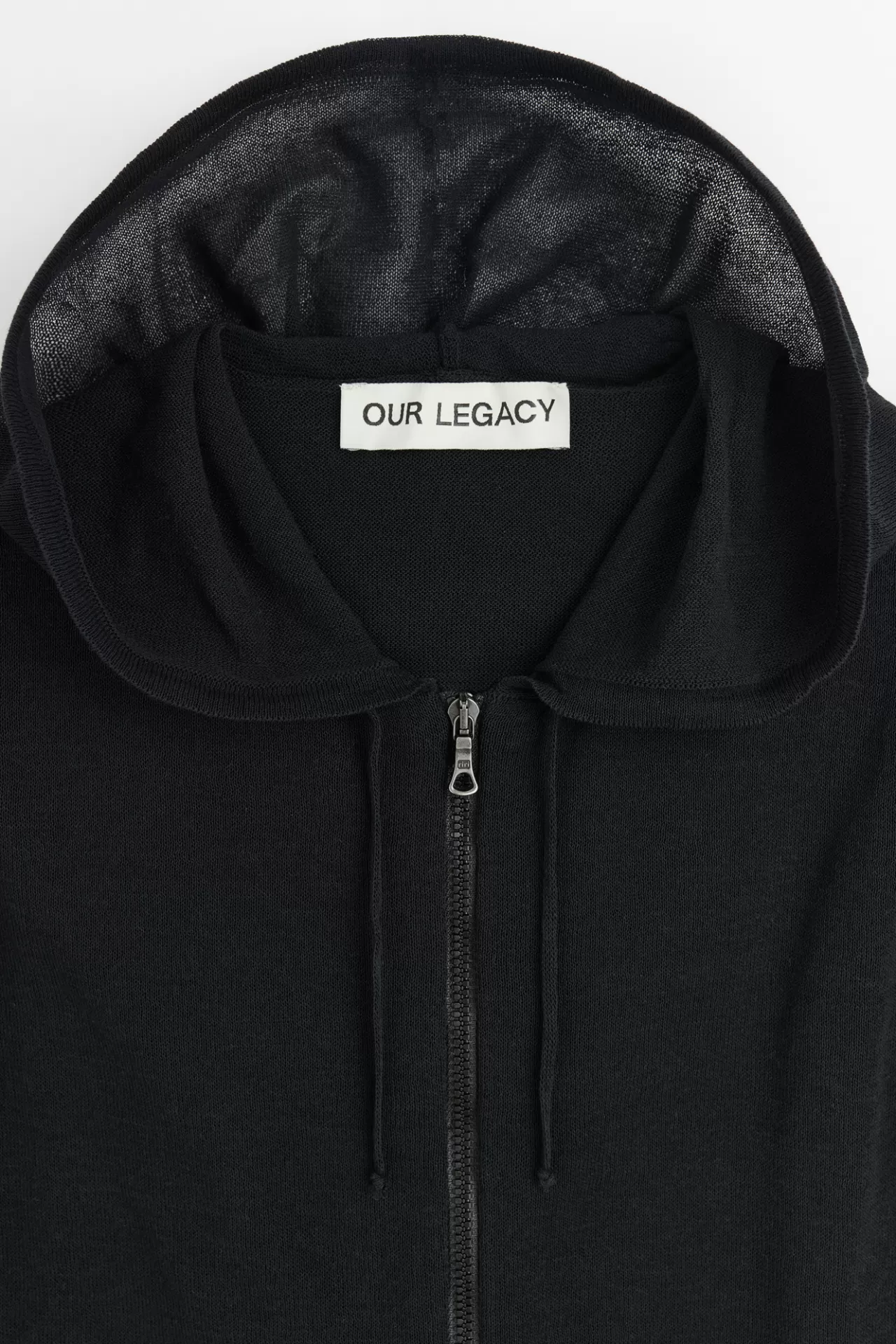 Best Sale Our Legacy Knitted Slim Hood Black