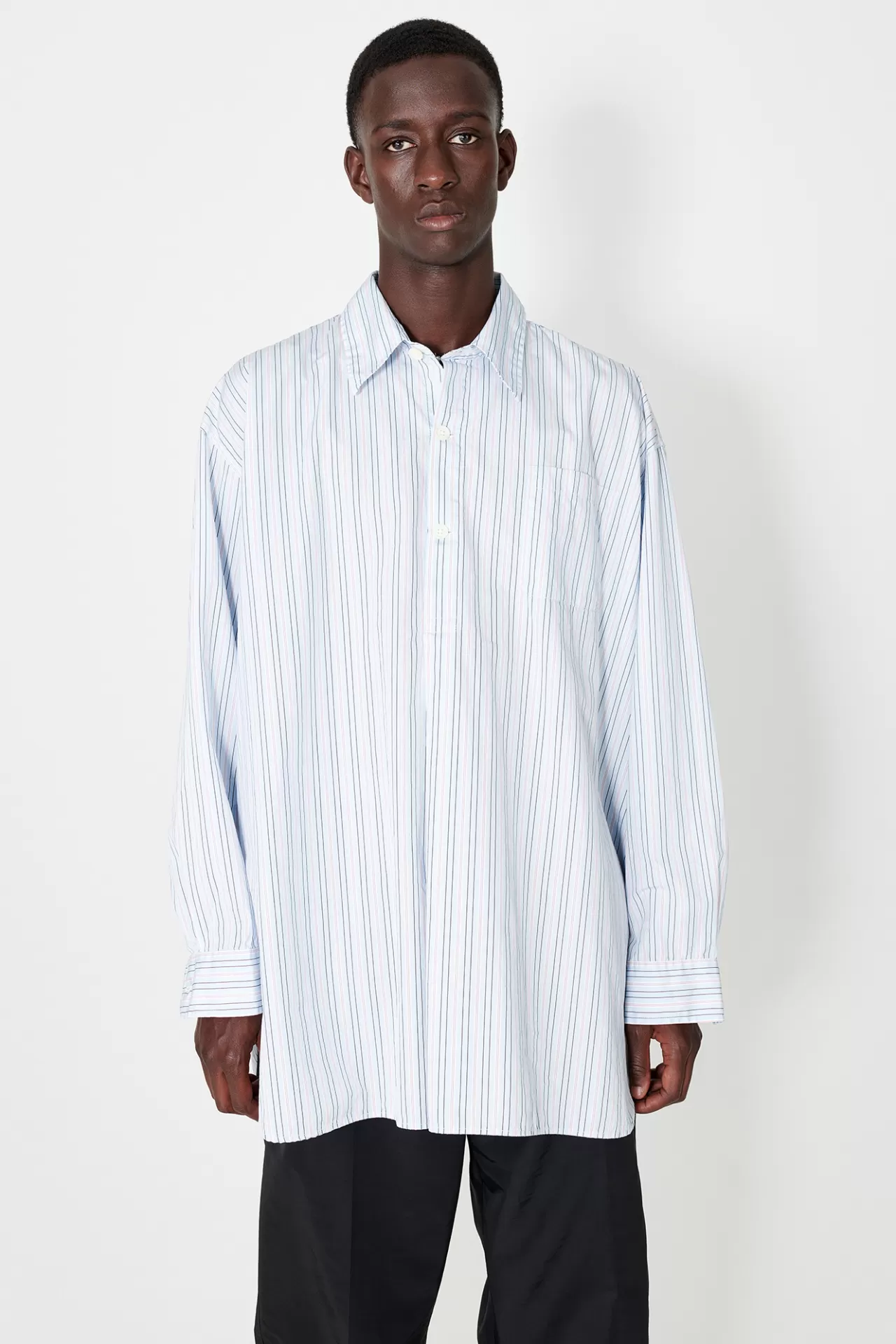 Best Sale Our Legacy Popover Shirt Light Blue