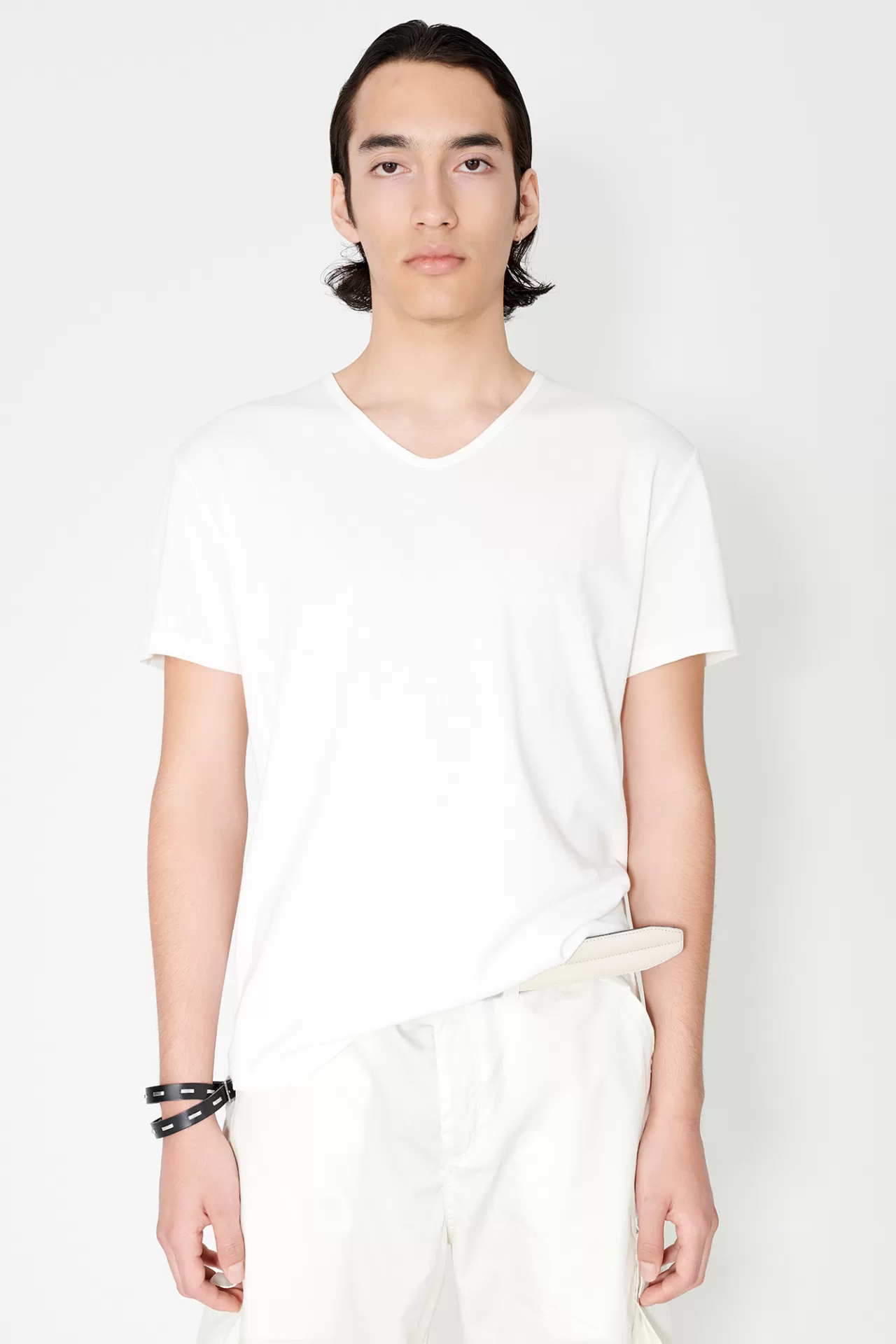 Flash Sale Our Legacy U-Neck T-Shirt White